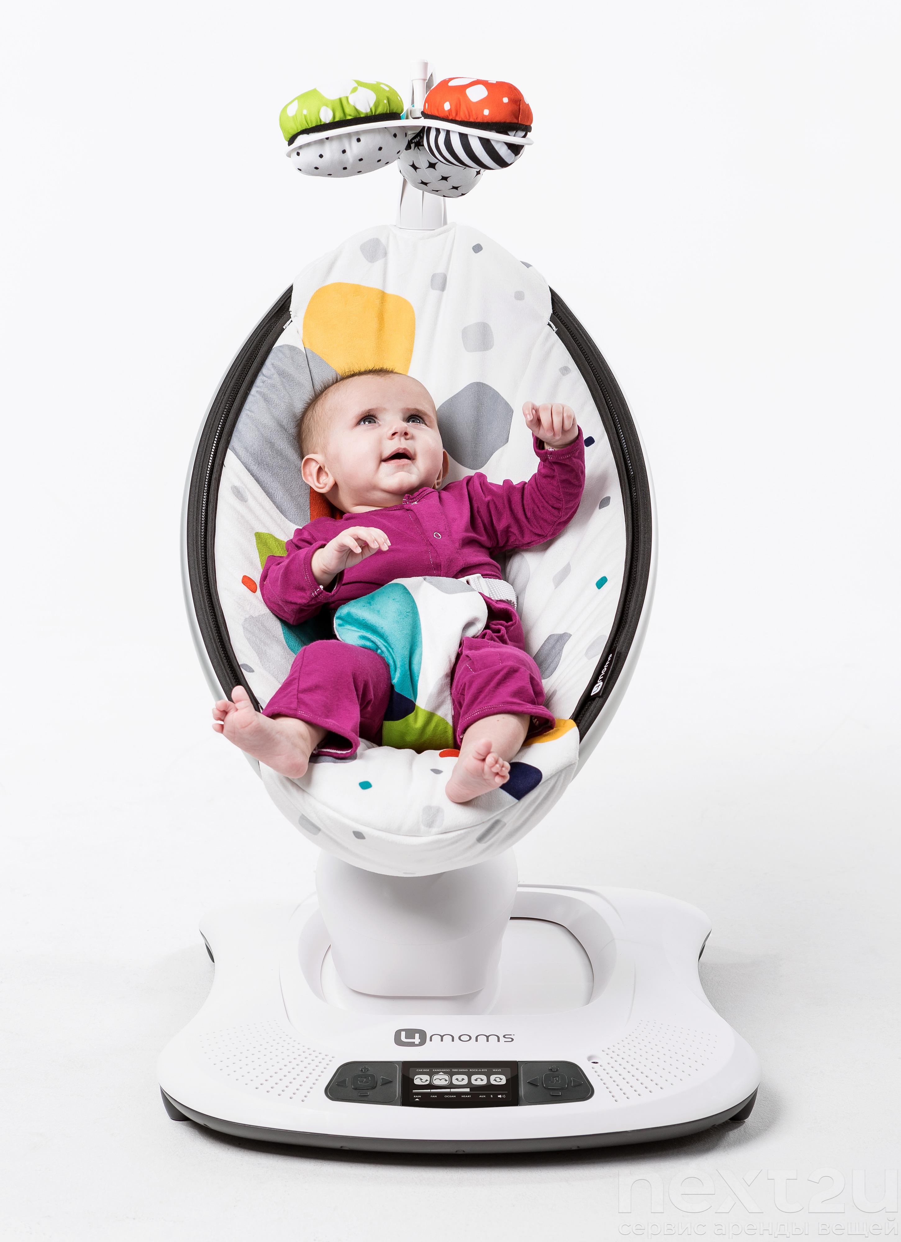 Детское кресло-качели 4moms MamaRoo - аренда от 1900 руб. | Санкт-Петербург